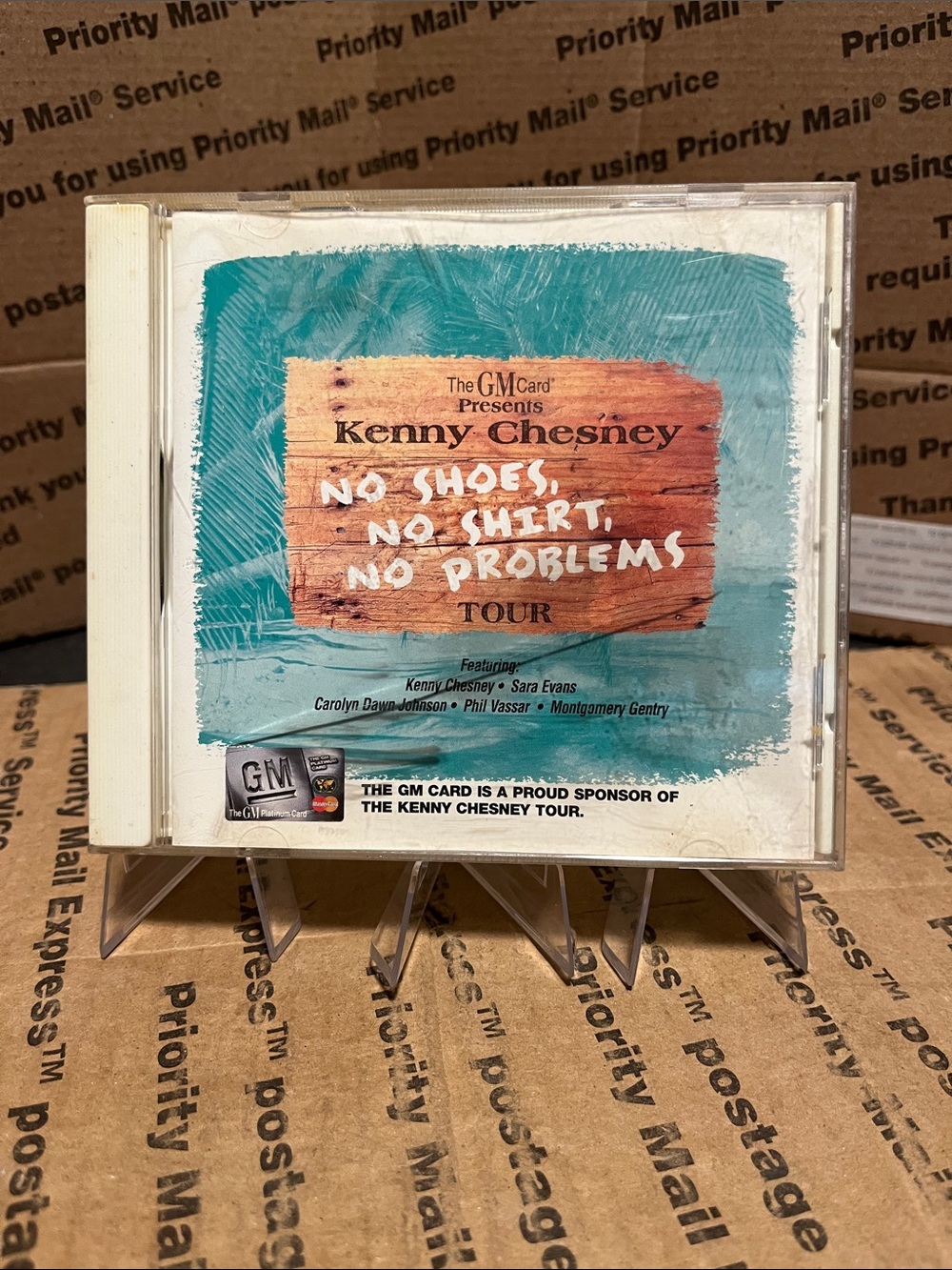 "No Shoes, No Shirt, No Problems" Tour CD - Blue Cover